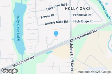 Map image of the property - Bridgepoint Apartments