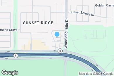Map image of the property - 14807 Woodland Hills Dr