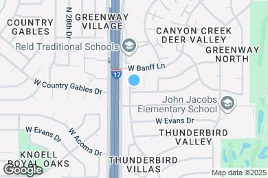 Map image of the property - 14625 N 26th Ave