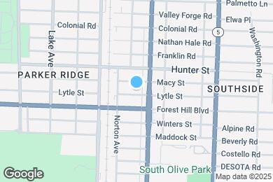 Map image of the property - 419 Lytle St