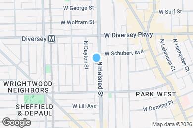 Map image of the property - 2660 N Halsted St