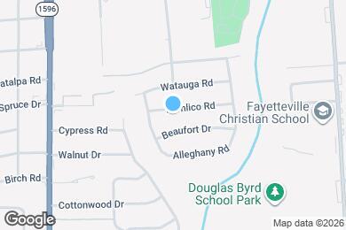 Map image of the property - 4721 Pamlico Rd
