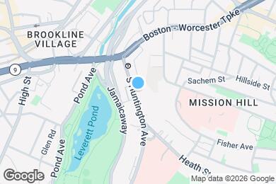 Map image of the property - 58 S Huntington Ave
