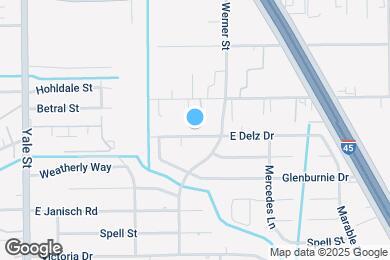 Map image of the property - 343 E Delz Dr