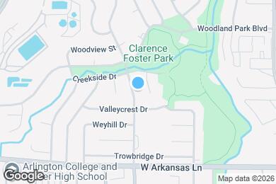Map image of the property - 2109 Woodside Dr