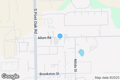 Map image of the property - Allum At South Post Oak