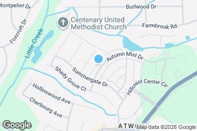 Map image of the property - 2456 Autumn Mist Dr