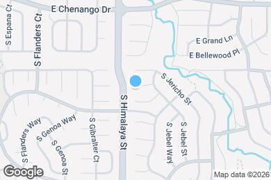 Map image of the property - 20166 E Belleview Ln