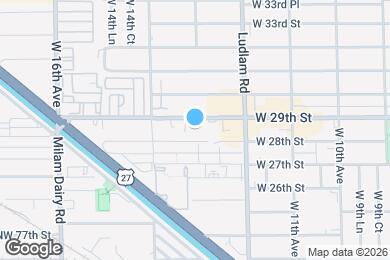 Map image of the property - 1310 W 29th St
