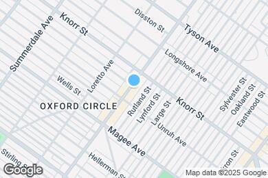 Map image of the property - 6723 Castor Ave