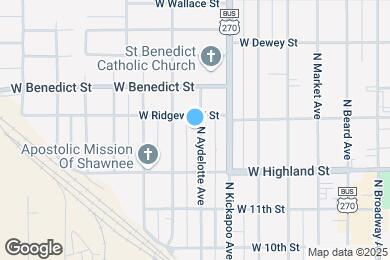 Map image of the property - 538 N Aydelotte Ave