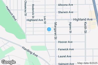 Map image of the property - 1516 Badger Ave