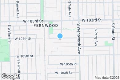 Map image of the property - 303 W 104th St