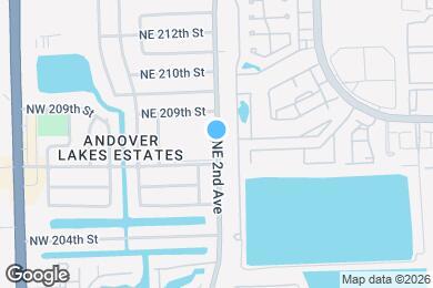 Map image of the property - 20772 NE 2nd Ct