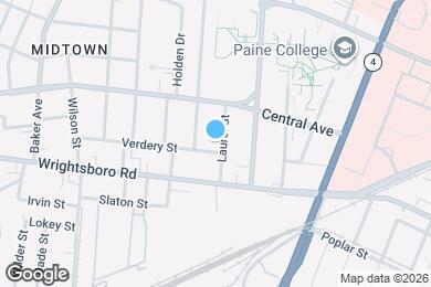 Map image of the property - 1325 Laurel St