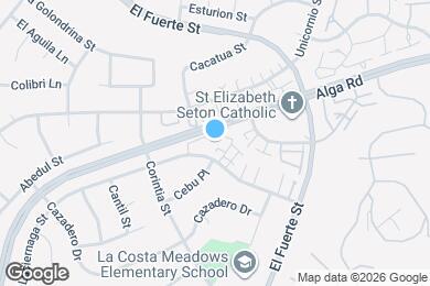 Map image of the property - 2838 Luciernaga St