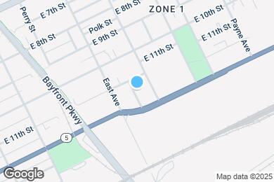 Map image of the property - 1115 Brewster St