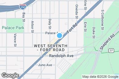 Map image of the property - 941 W 7th St