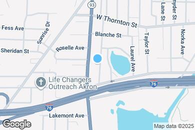 Map image of the property - 1148 La Croix Ave