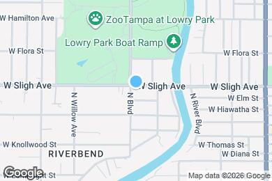 Map image of the property - 816 W Sligh Ave