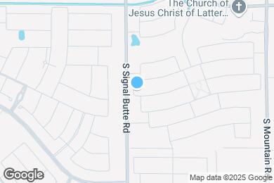 Map image of the property - 10820 E Topaz Ave