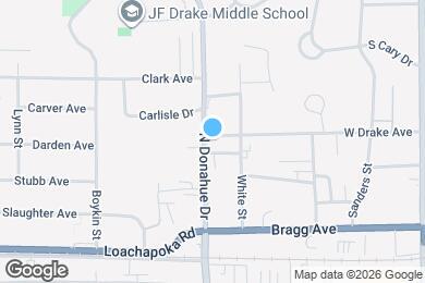 Map image of the property - 426 N Donahue Dr