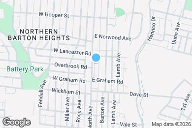 Map image of the property - 2503 North Ave