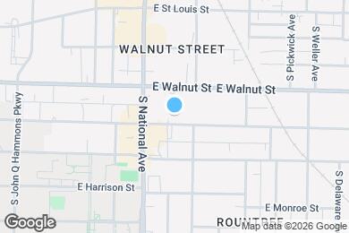 Map image of the property - 1235 E Elm St