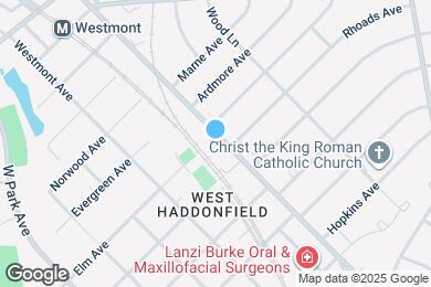 Map image of the property - 400 N Haddon Ave