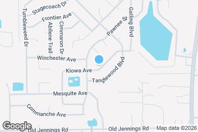 Map image of the property - 2835 Kiowa Ave