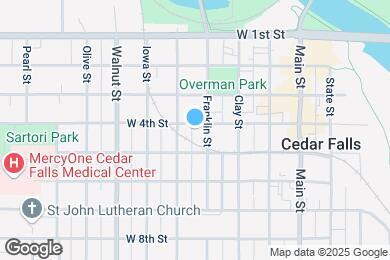 Map image of the property - 410 W 4th St