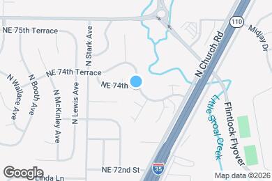 Map image of the property - 8917 NE 74th St