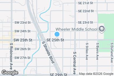 Map image of the property - 123 SE 25th St