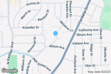 Map image of the property - 1352 Franklin Ave