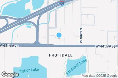 Map image of the property - 11687 W 45th Pl