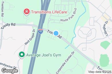 Map image of the property - 1608 Bowery Dr