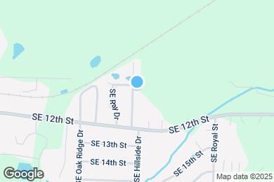 Map image of the property - 1105 SE Prairie Ln