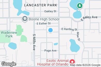 Map image of the property - 1414 E Harding St