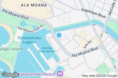Map image of the property - 1690 Ala Moana Blvd