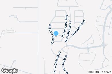 Map image of the property - 1281 W Molinetto Dr