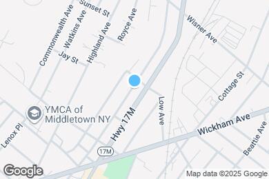 Map image of the property - 122 Linden Ave