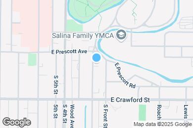 Map image of the property - 615 S 2nd St