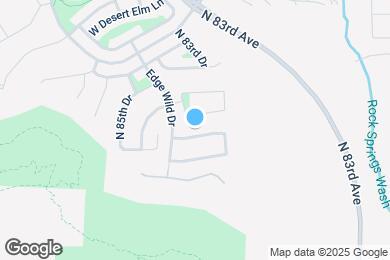 Map image of the property - 8356 W Desert Spoon Dr