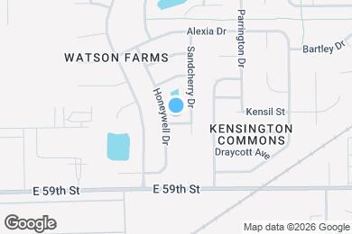 Map image of the property - 10136 Honeywell Ln