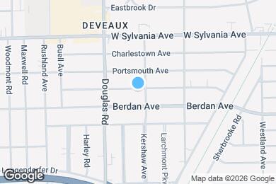 Map image of the property - 2409 Georgetown Ave