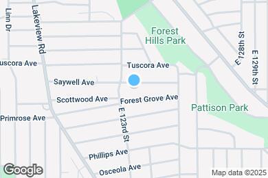 Map image of the property - 12320 Saywell Ave