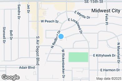Map image of the property - 210 W Marshall Dr
