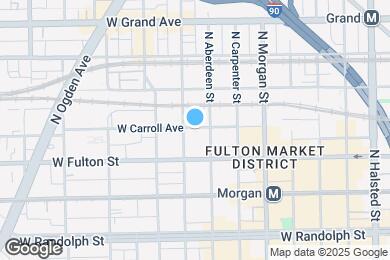 Map image of the property - 1111 W Carroll Ave