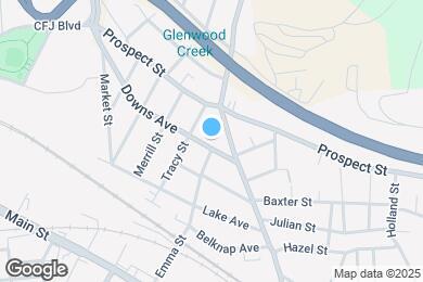 Map image of the property - 10 Downs Ave