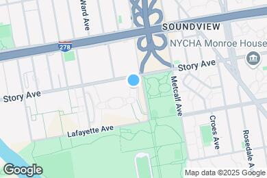 Map image of the property - 875 Morrison Ave
